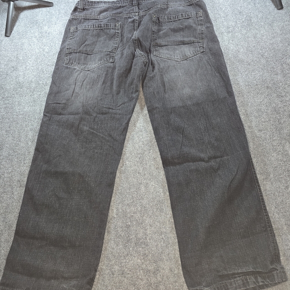 South Pole Black Relaxed Jeans Sz 40x32 - Picture 8 of 8